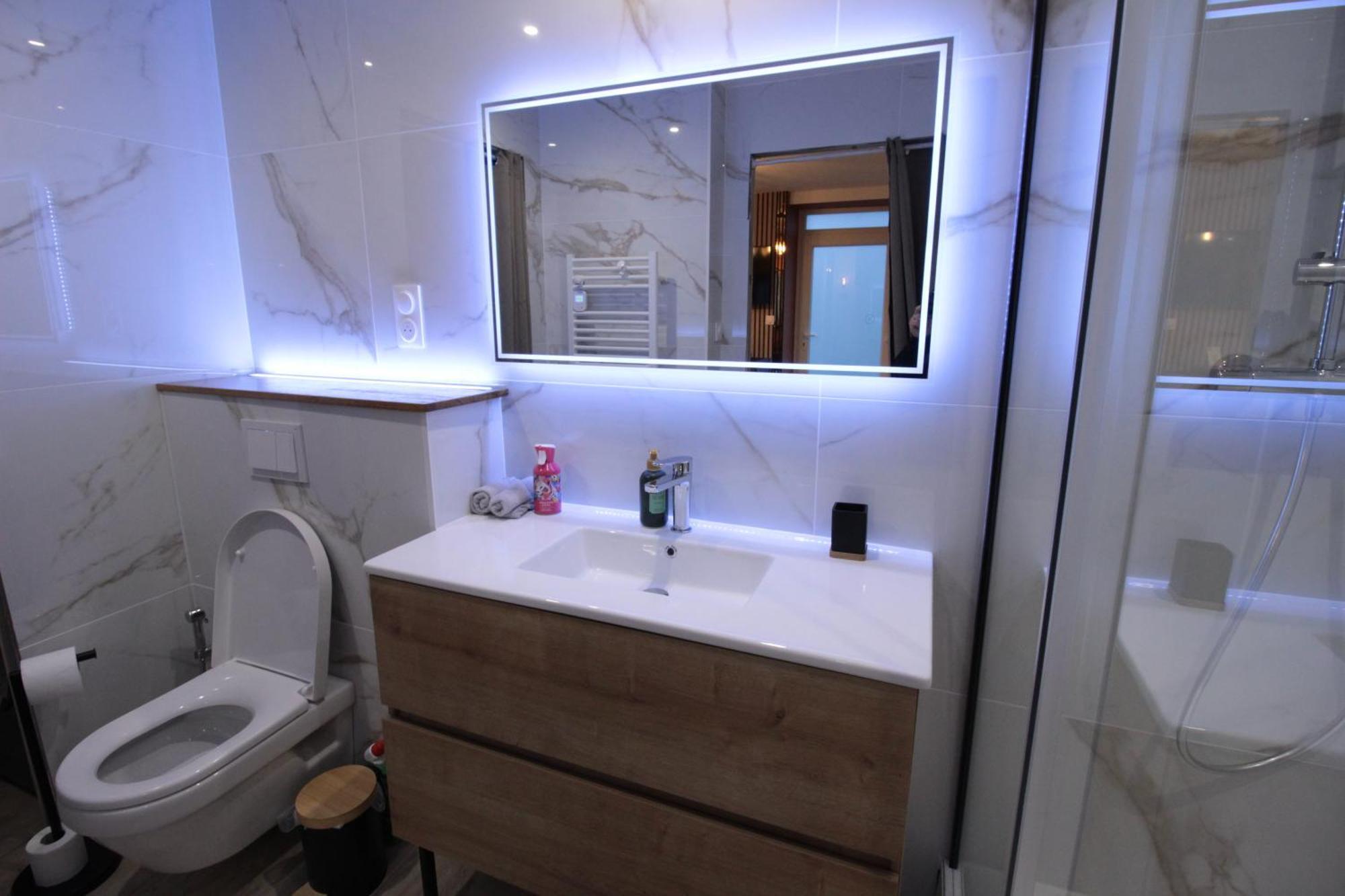 Luxury Studio, Rez De Chaussee, Parking Prive Video Surveillance, Canape Haute Qualite Convertible Couchage 2 Personnes, Centre Ville Proche, Restaurant, Boulangerie 2 Minutes A Pied, Terrasse - 800Metre Carre De Terrain - Gere Par Presta-Zen'Service 默兹河畔凡尔登 外观 照片